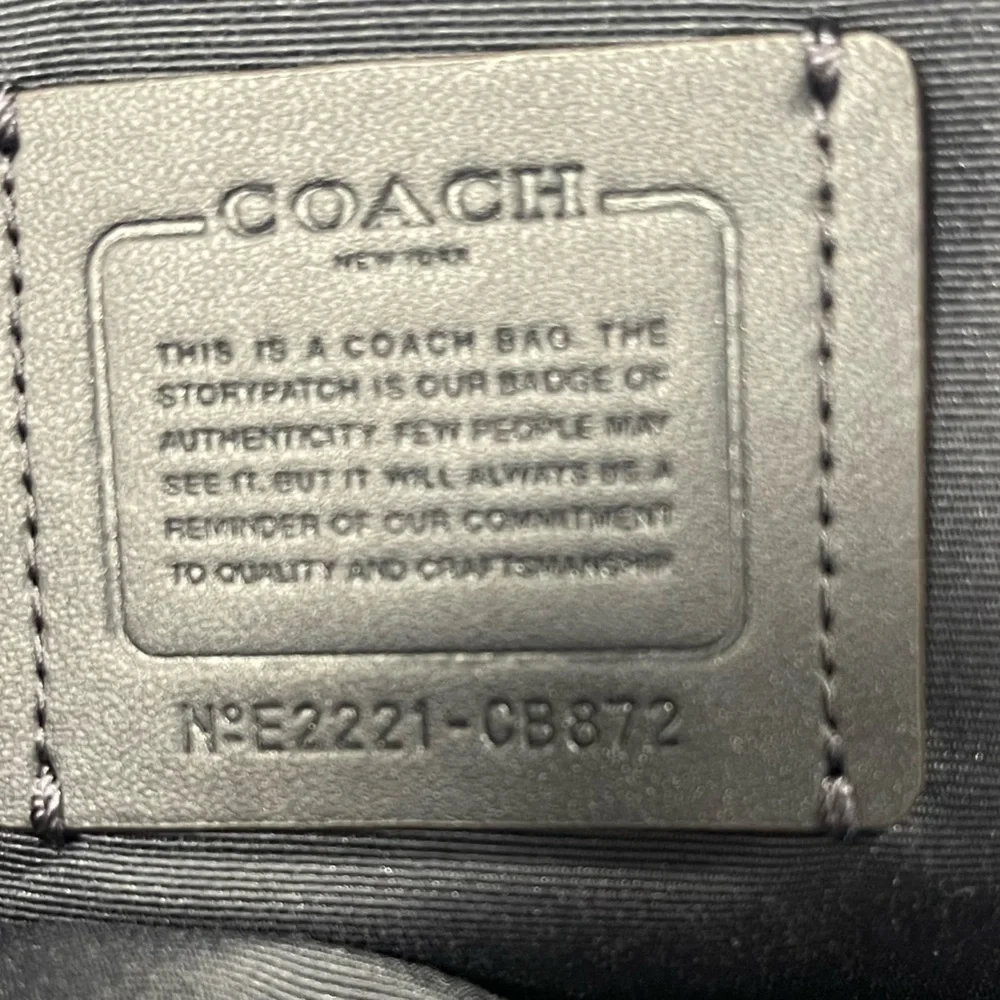 NWOT Coach Jordyn Backpack with Varsity Stripe